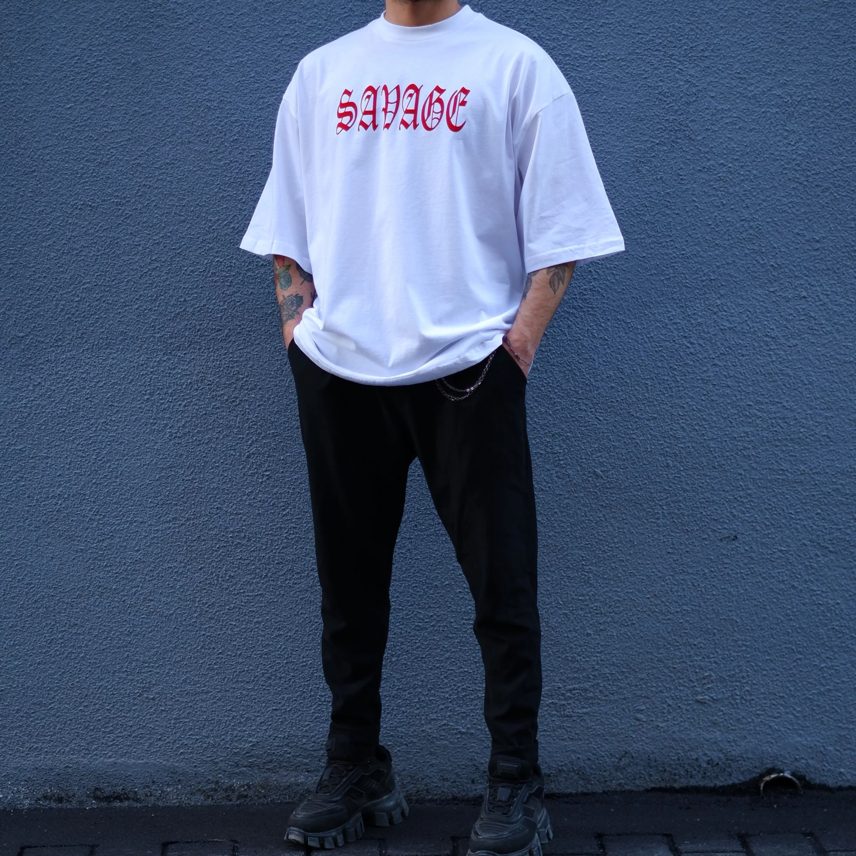 Savage Ekstra Oversize Tshirt