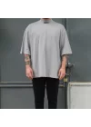 Smoke Gray Wsw Ekstra Oversize Tshirt