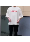 Chillin Ekstra Oversize Tshirt (Açık bej)