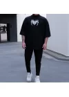 Polarity Boğazlı Ekstra Oversize Tshirt