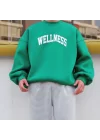 Wellness Oversize Sweatshirt Premium Kalıp