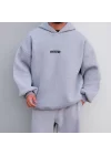 Wsw Gray Oversize Hoodie