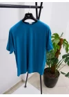 Oversize Mavi Tshirt