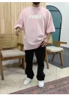 Chill Pink Extra Oversize Tshirt