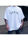 GRAYS Beyaz Extra Oversize Tshirt