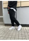 Siyah Jogger Eşofman (3 iplik şardonlu)