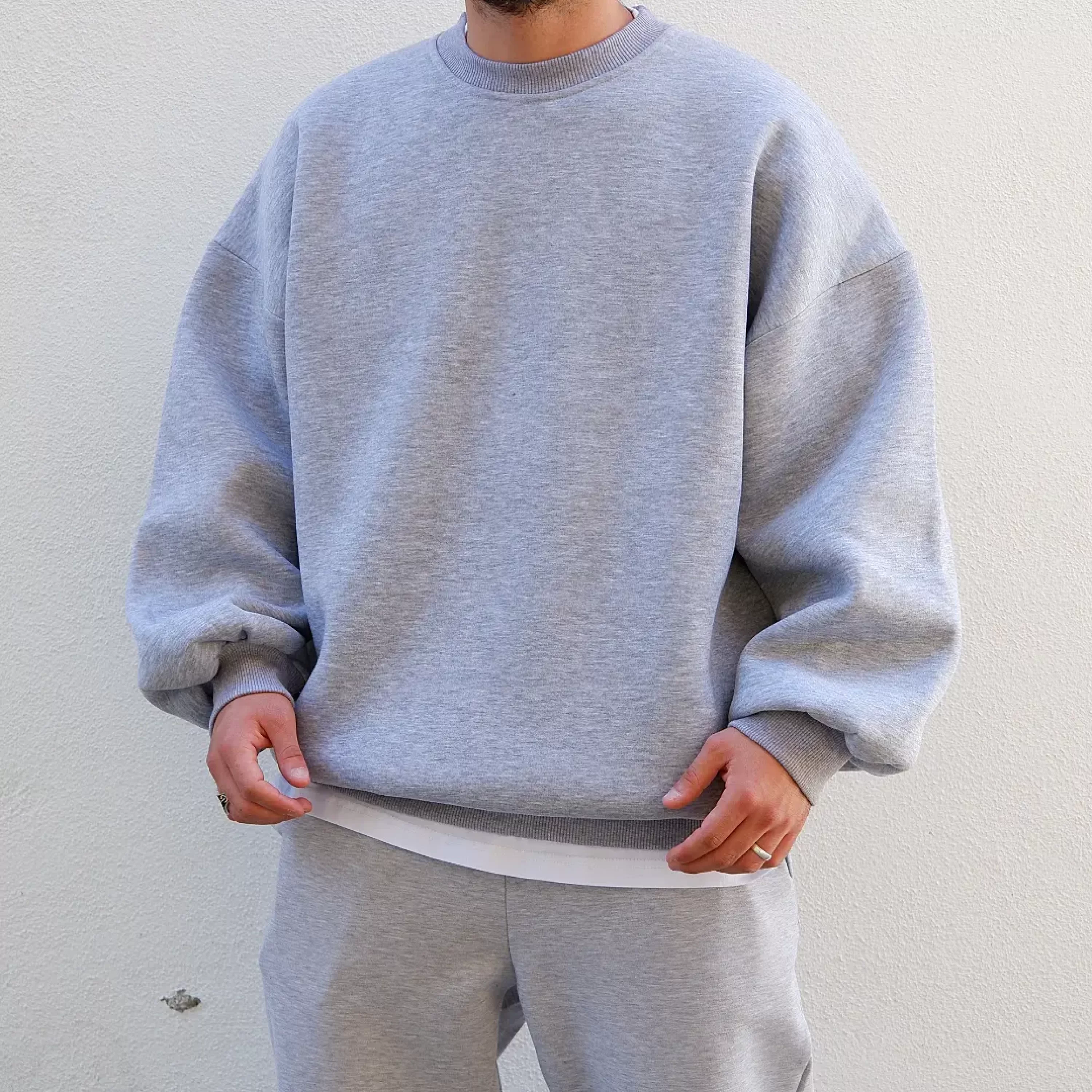 Sweat shirt gris sale