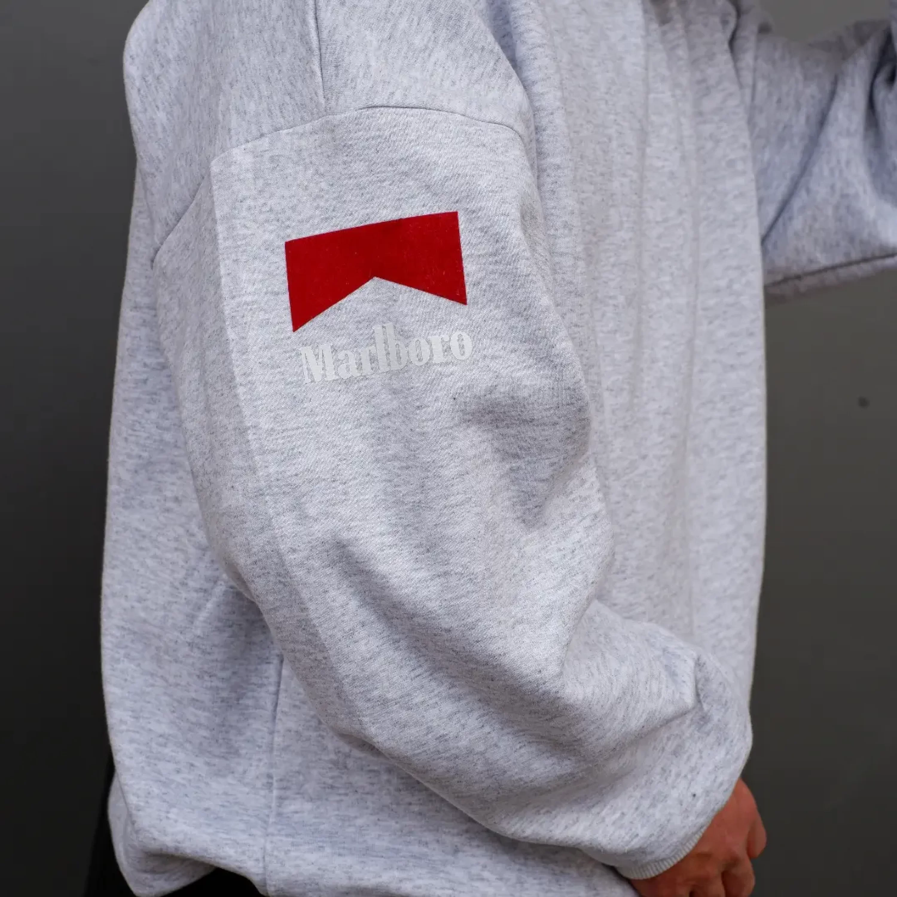 Marlboro Oversize Sweatshirt Premium Kalıp