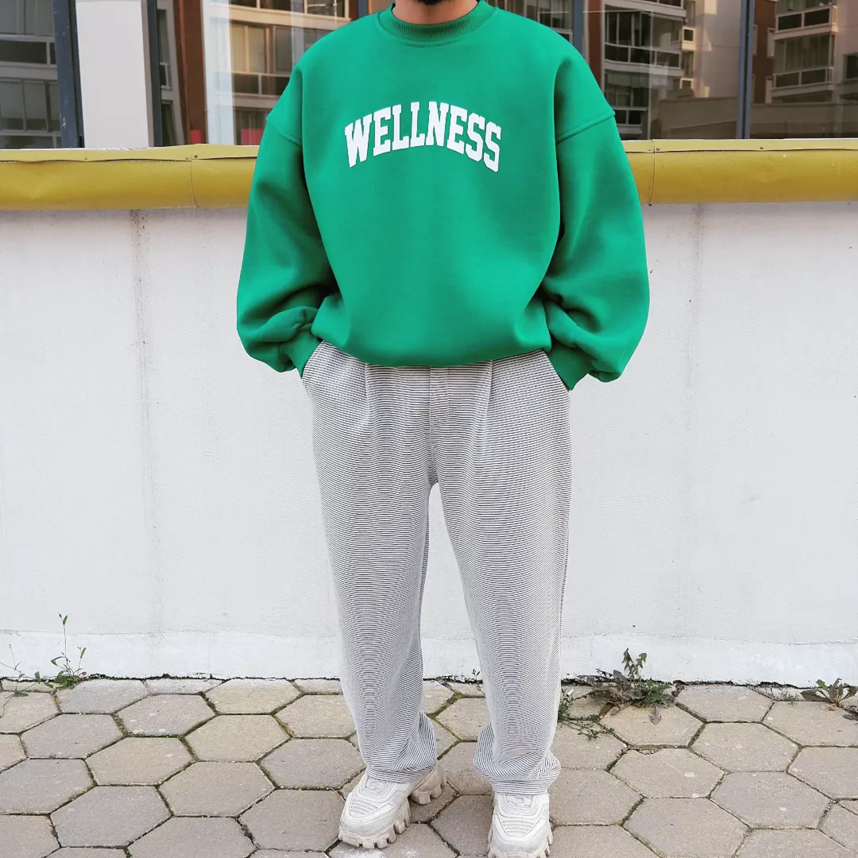 Wellness Oversize Sweatshirt Premium Kalıp