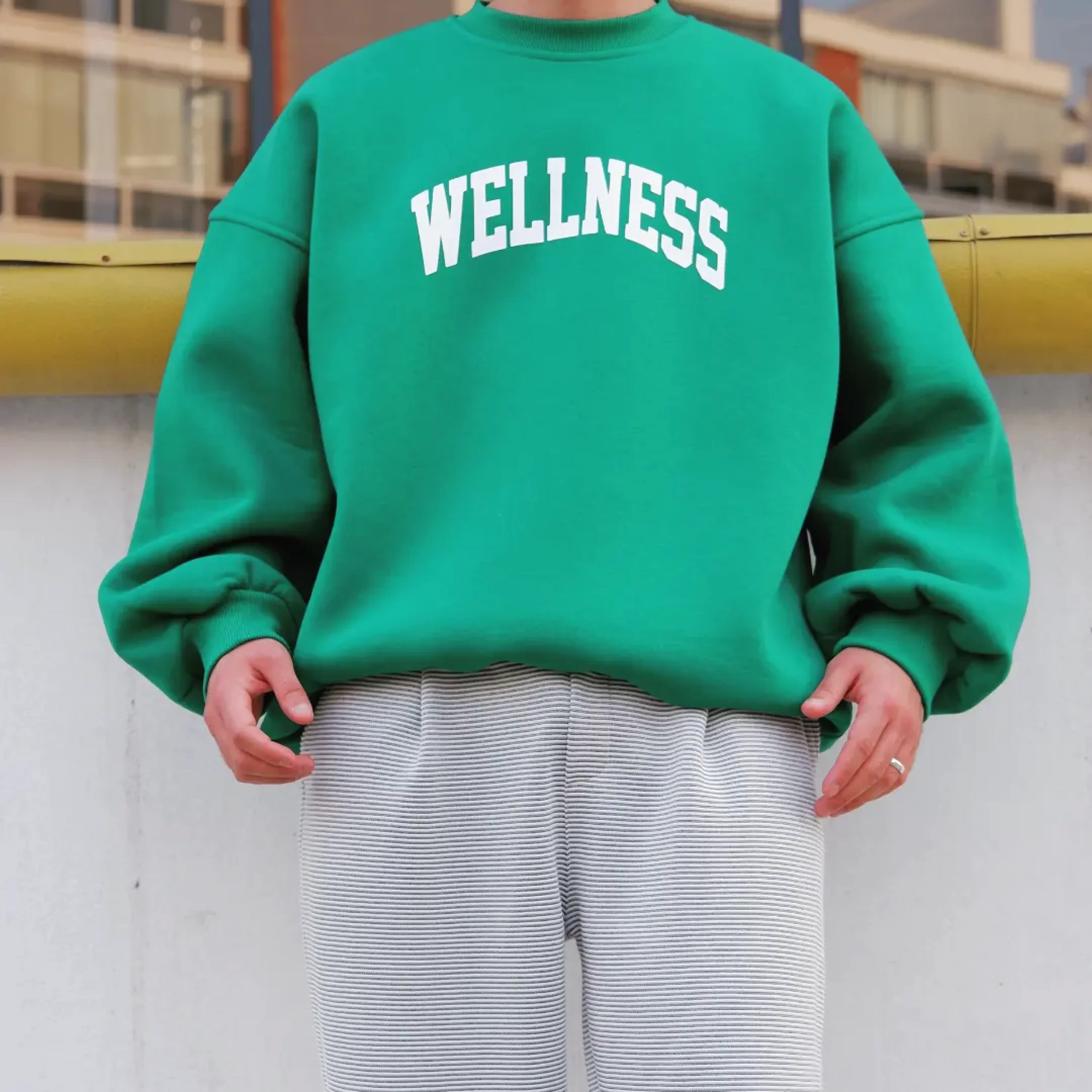 Wellness Oversize Sweatshirt Premium Kalıp