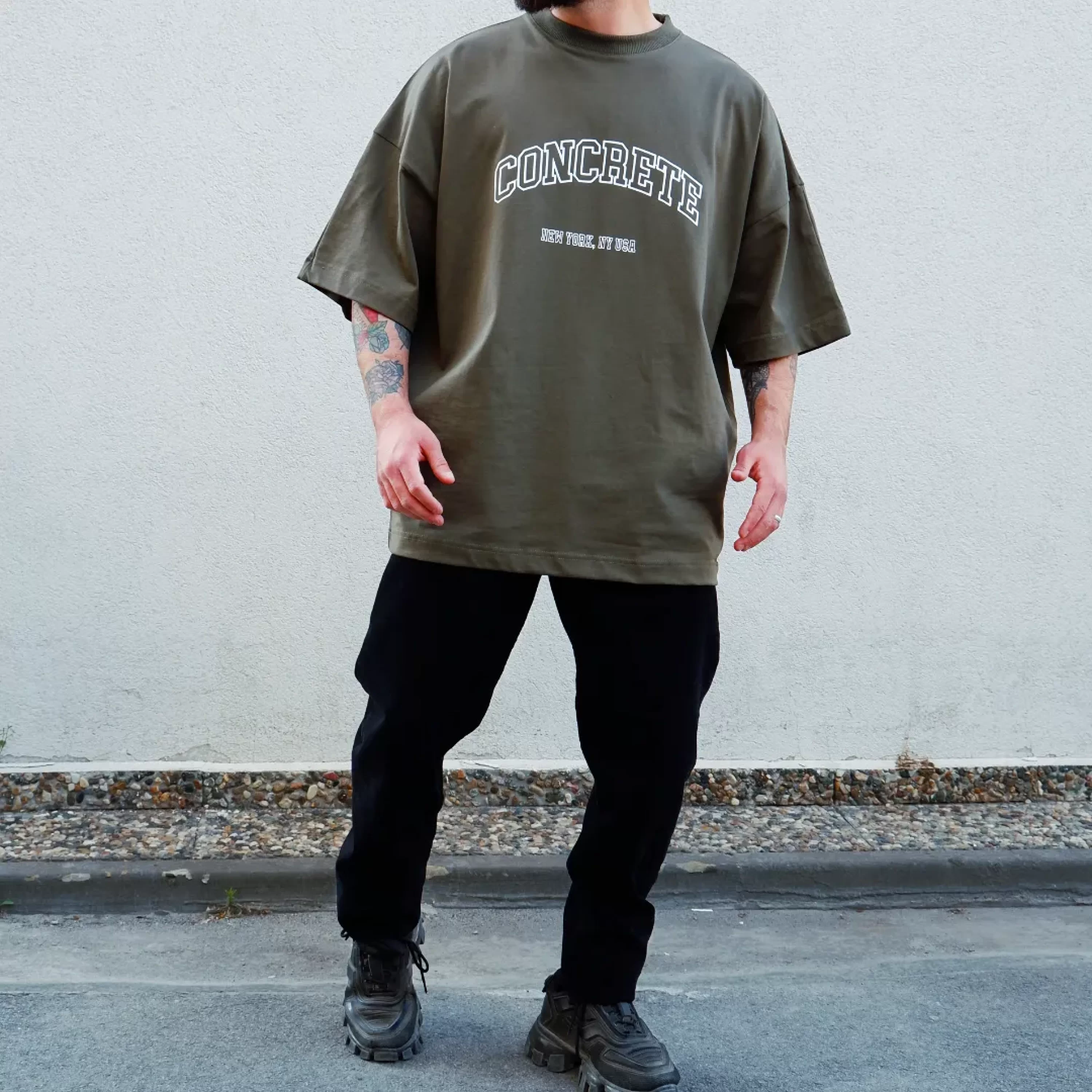 Concrete Ekstra Oversize Tshirt