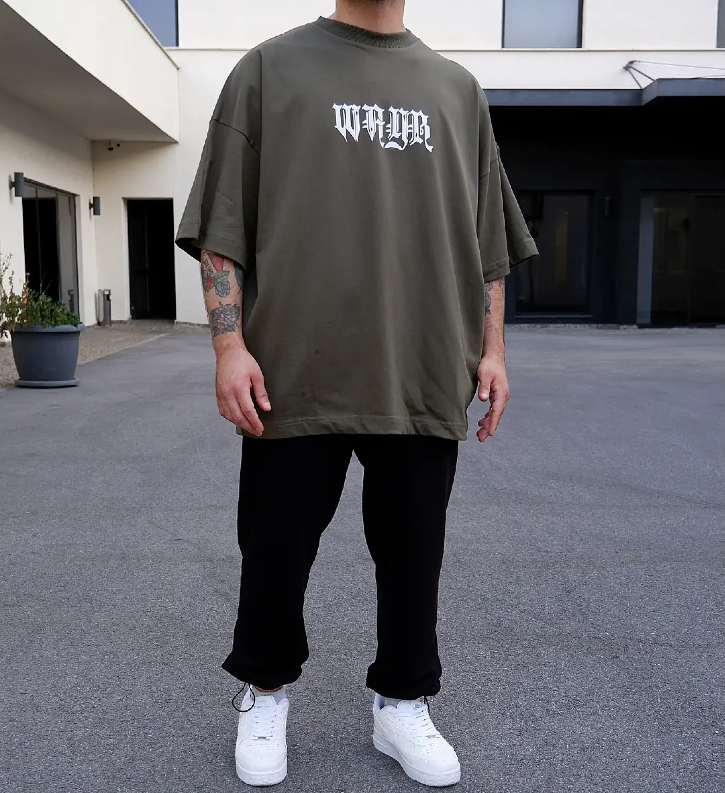 WAYB Haki Extra Oversize Tshirt