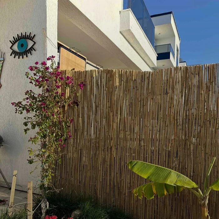 1,50 Metre X 3 Metre Hasır Bahçe Çiti Balkon Çiti Gölgelik ve Dekorasyon