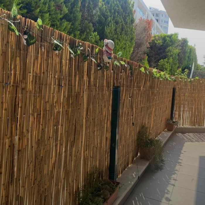 2 Metre X 3 Metre Hasır Bahçe ve Balkon Çiti Gölgelik ve Dekorasyon