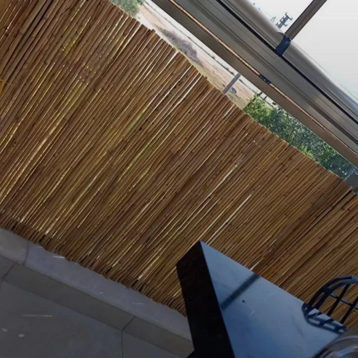 60 Cm X 3 Metre Hasır Balkon Çiti Dekorasyon