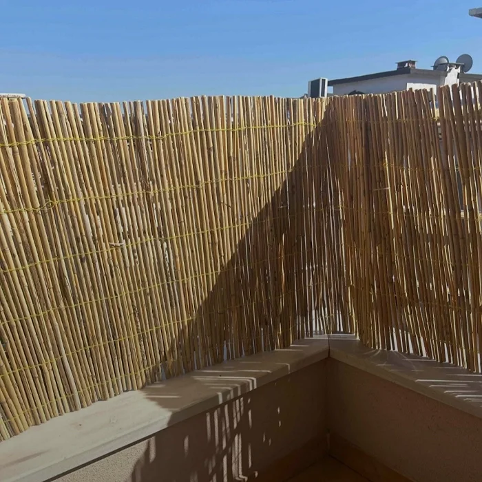 60 Cm X 6 Metre Hasır Balkon Çiti Dekorasyon