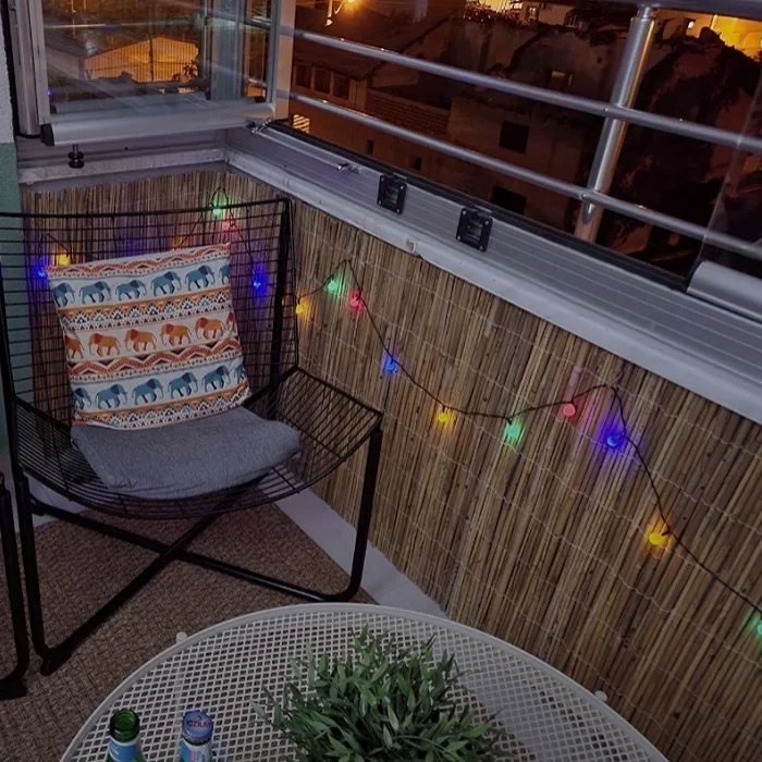 70 Cm X 2,50 Metre Hasır Balkon Çiti Dekorasyon