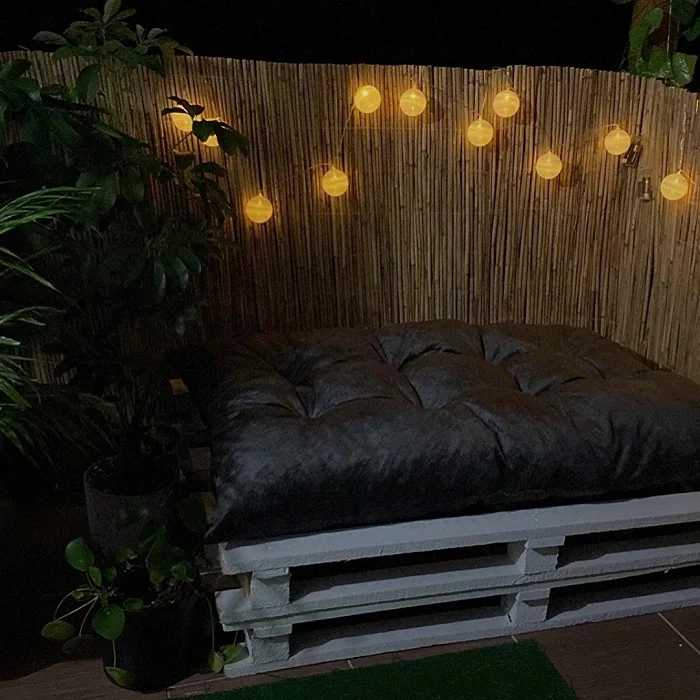 80 Cm X 5 Metre Hasır Balkon Çiti Dekorasyon