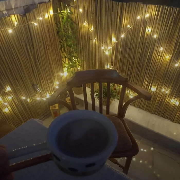 80 Cm X 6 Metre Hasır Balkon Çiti Dekorasyon