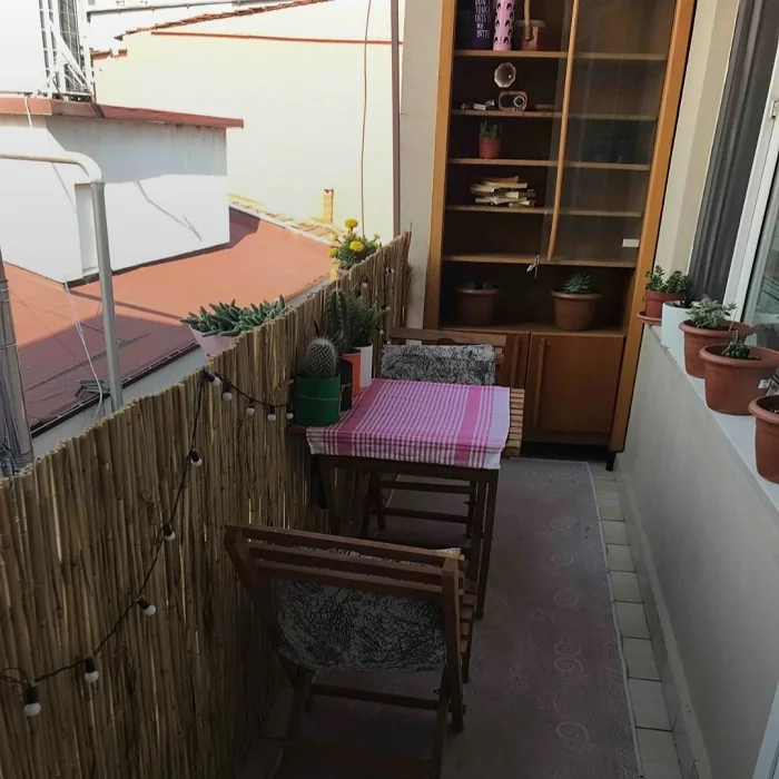 90 Cm X 3 Metre Hasır Balkon Çiti Dekorasyon