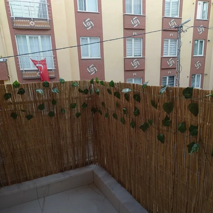 90 Cm X 5 Metre Hasır Balkon Çiti Dekorasyon