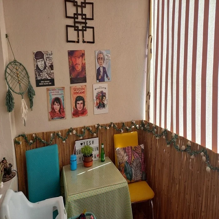 90 Cm X 6 Metre Hasır Balkon Çiti Dekorasyon