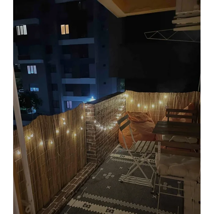 Doğal Hasır Kamış Çit - 1 Metre Yükseklik x 7 Metre Uzunluk