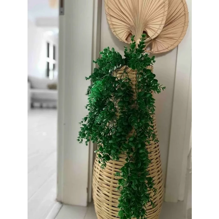 El Yapımı Hasır Örgü Vazo Pampas Vazosu Çin Vazosu Çiçeklik