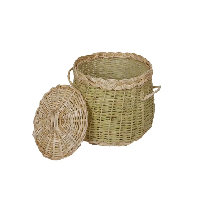 Doğal Hasır Patates Soğan Sepeti