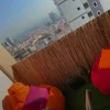 60 Cm X 2,50 Metre Hasır Balkon Çiti Dekorasyon