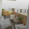 80 Cm X 5 Metre Hasır Balkon Çiti Dekorasyon