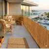 Doğal Hasır Kamış Çit 120x250 cm Bahçe ve Balkon Gizleme Çiti