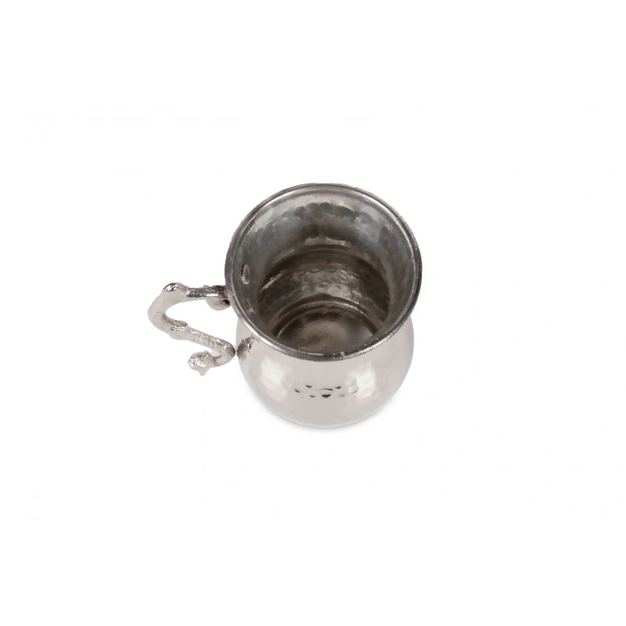 Coppergreat Bakır El Dövmesi Gümüş Renk Kupa