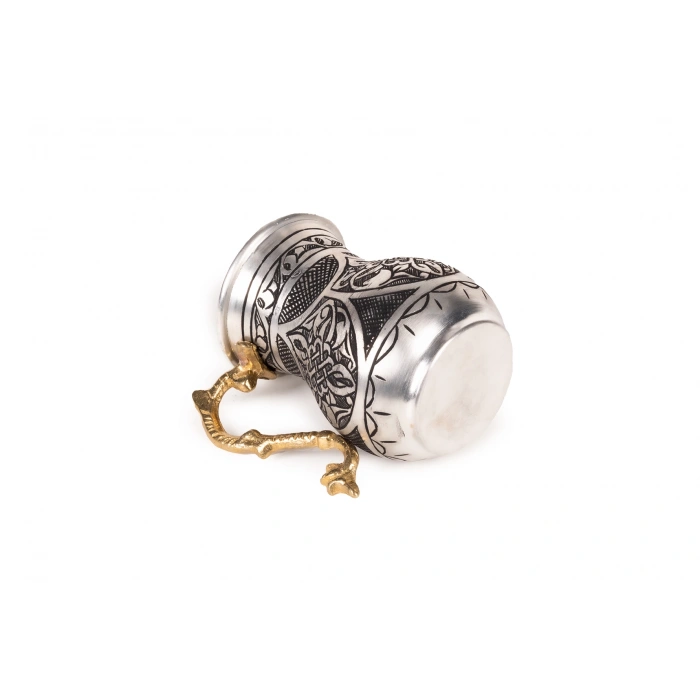 Coppergreat Bakır Özel İşçilik  Tree Of Life Beyaz Renk Kupa