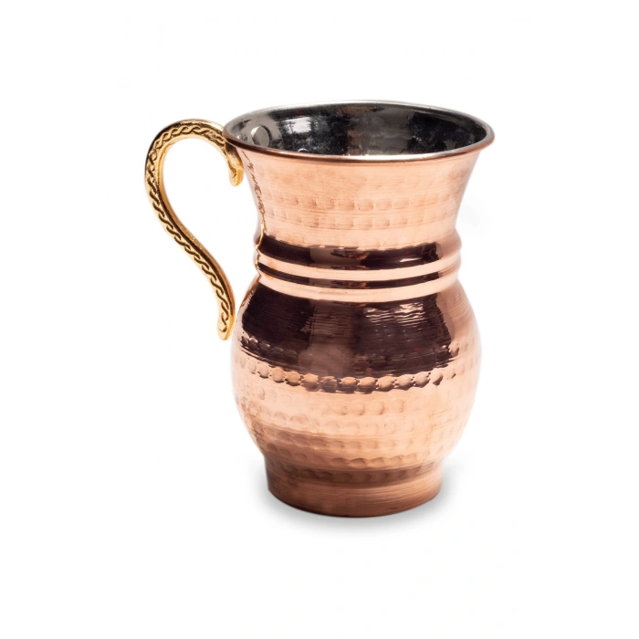 Coppergreat Kırmızı Bakır Kupa Ve Kupa Seti