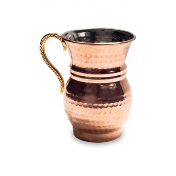 Coppergreat Kırmızı Bakır Kupa Ve Kupa Seti