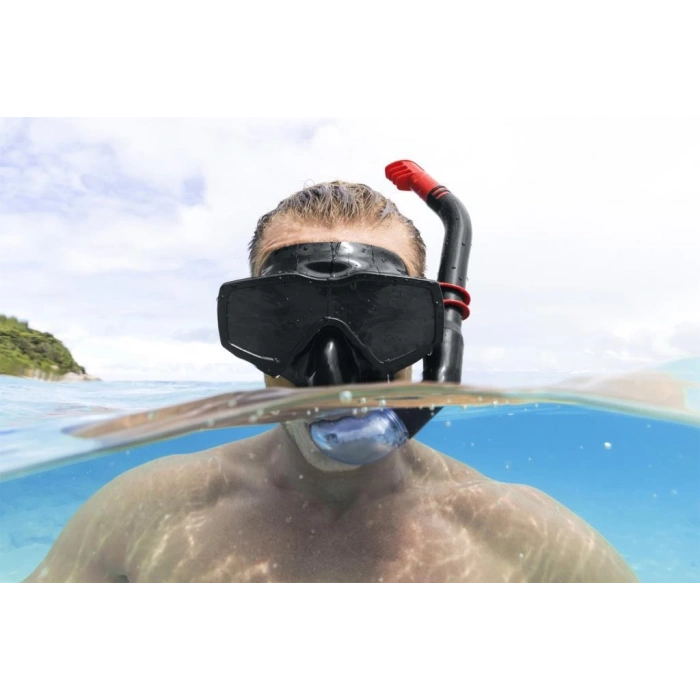 - MASKE SNORKEL  COCUK  VAKUMLU