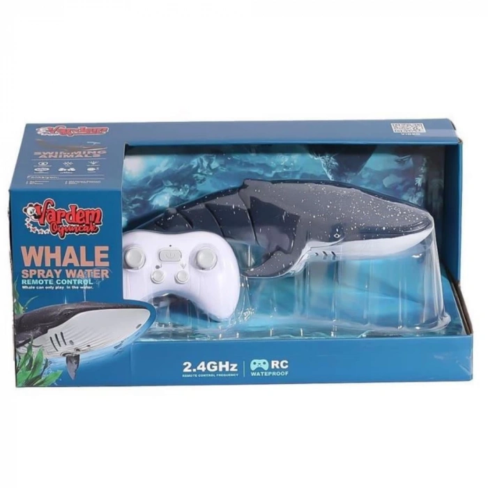 - U/K SU FIŞKIRTAN YÜZEN BALİNA