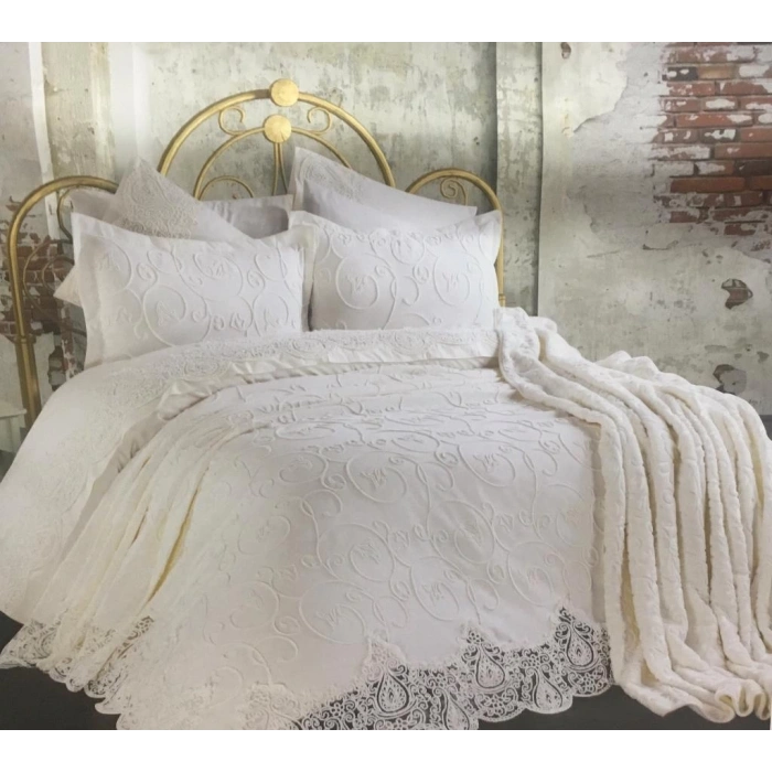 10 Parça Evlilik Seti İsabella Ekru