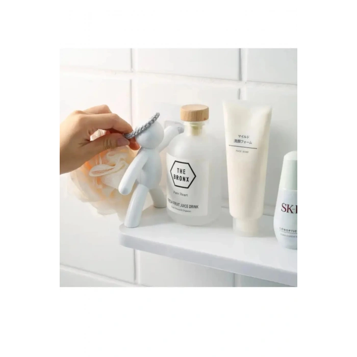 2 Adet Özel Raf Baharatlık -Makyaj Malzeme Rafı Kendinden Yapışkanlı Banyo Mutfak Organizer Raf