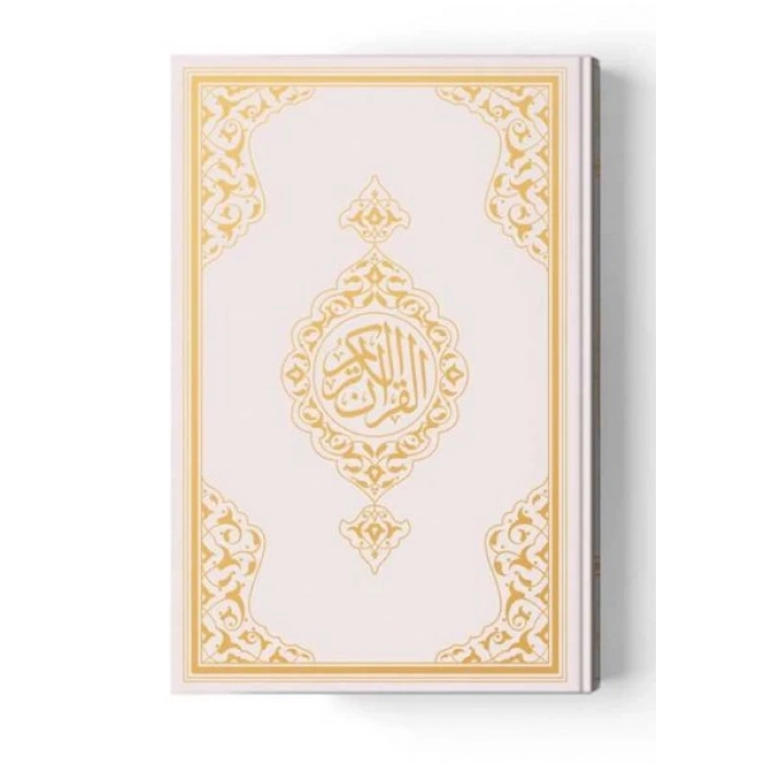 2 Renkli Orta Boy KurAn-I Kerim (Miklepsiz) Beyaz