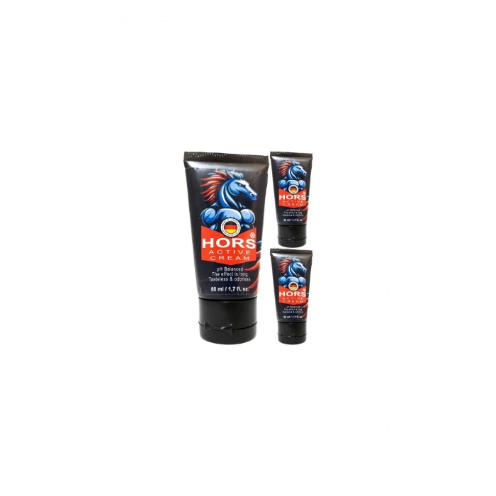 3 Adet Hors Active Cream 50 ml Erkek Özel Zaman ve Katılık