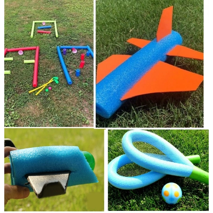 3 Adet Renkli Çocuk Aktivite Köpüğü Hayal Gücü Geliştirici Sosis Şekil Yapma Köpüğü  (150 cm x 6 cm)