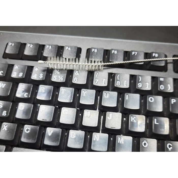 3 Lü Pratik Fırça  Esnek Bükülebilir Klavye Mouse Arası Temizlik Fırçası