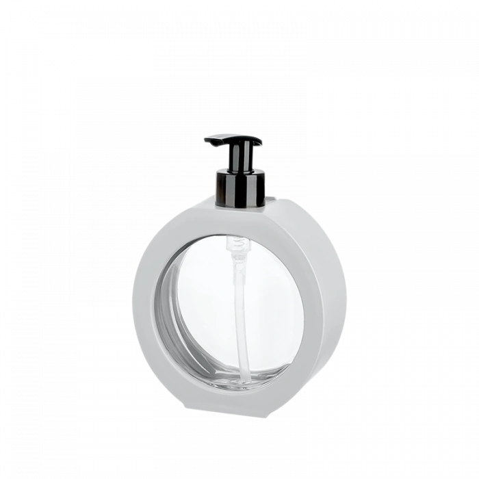 350 ML Tezgah Üstü Oval Banyo Mutfak Sıvı Sabunluk  Banyo Mutfak Bulaşık Lavabo Deterjanlık