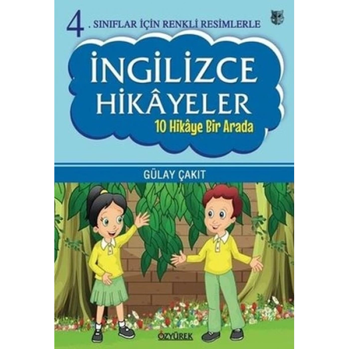 4.Sınıflar İçin Renkli lerle İngilizce Hikayeler Seti - 10 Hikaye Bir Arada