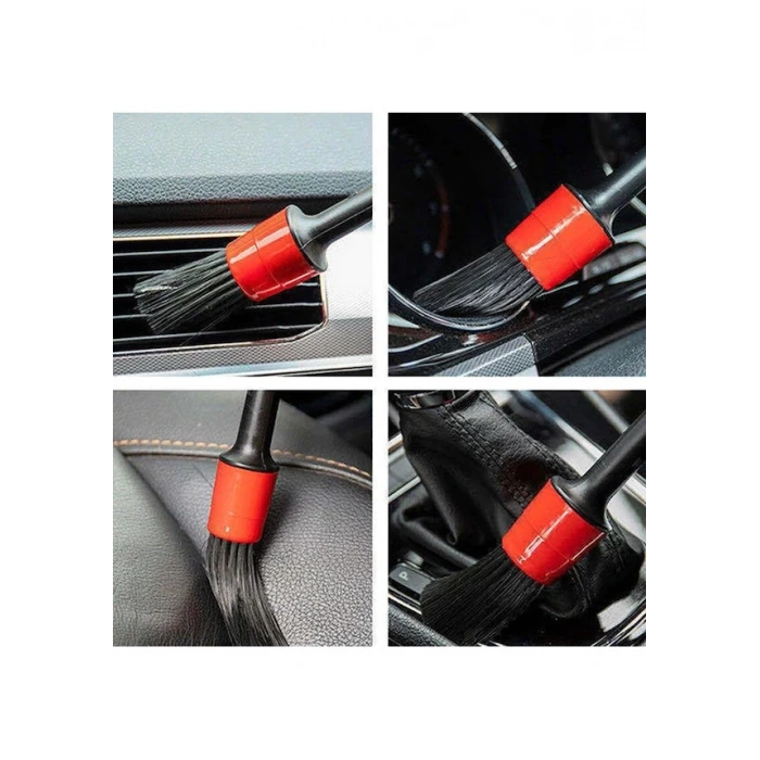 5 Parça Araç Detaylı Temizlik Fırçası İç Dış motor Temizlik Fırça Seti