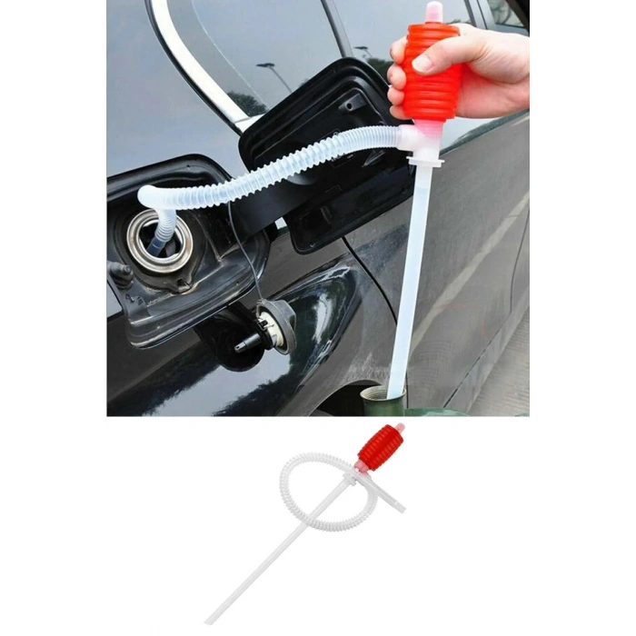 54 Cm Sıvı Aktarım Pompası Manuel Su- Benzin-Aktarma Pompası