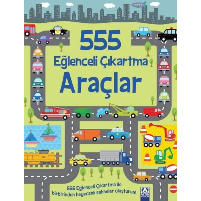 555 Eğlenceli Çıkartma - Araçlar