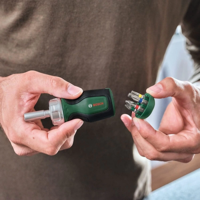 6 Parça Bitsli Cırcırlı Tornavida